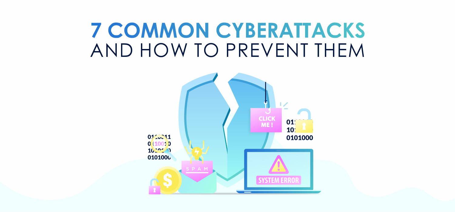 7 Common Cyberattacks and How to Prevent Them