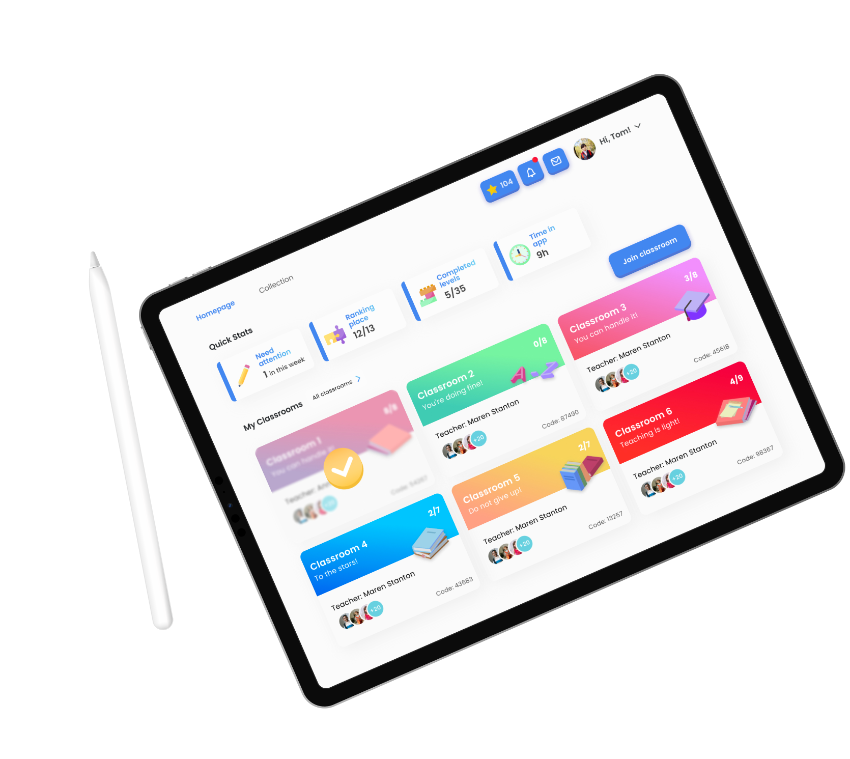 K-12 reading app