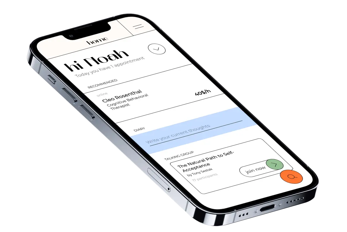 Mental health support platform