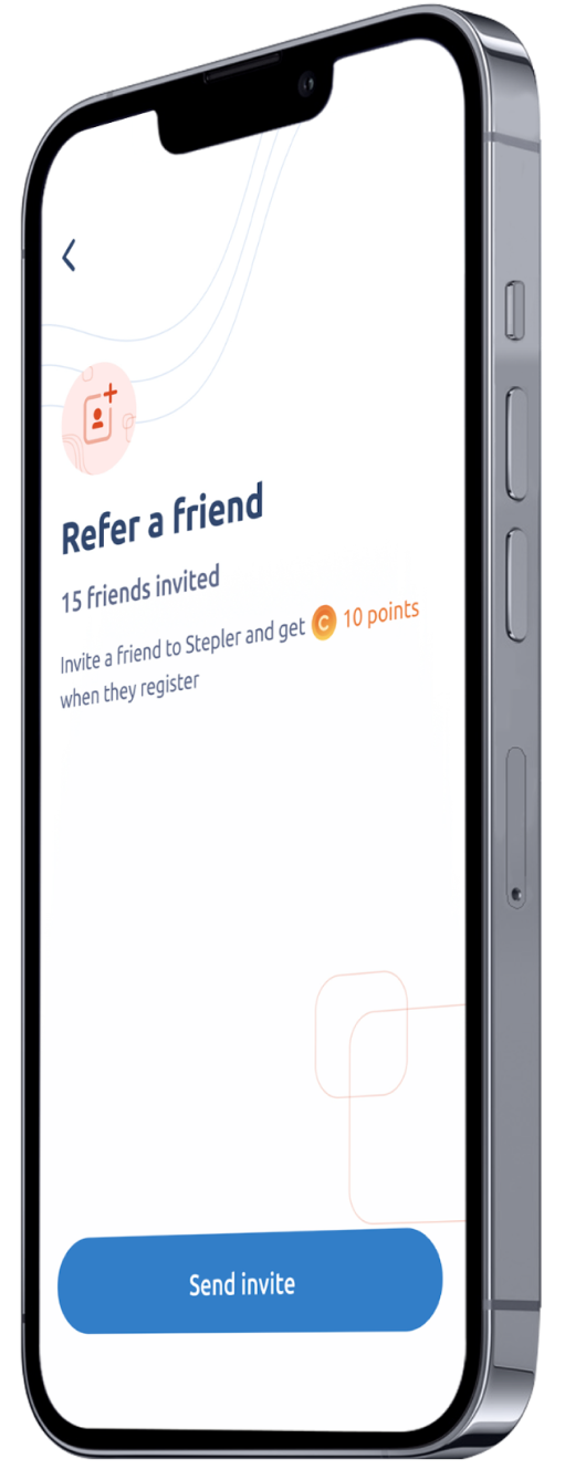 Stepler invite screen