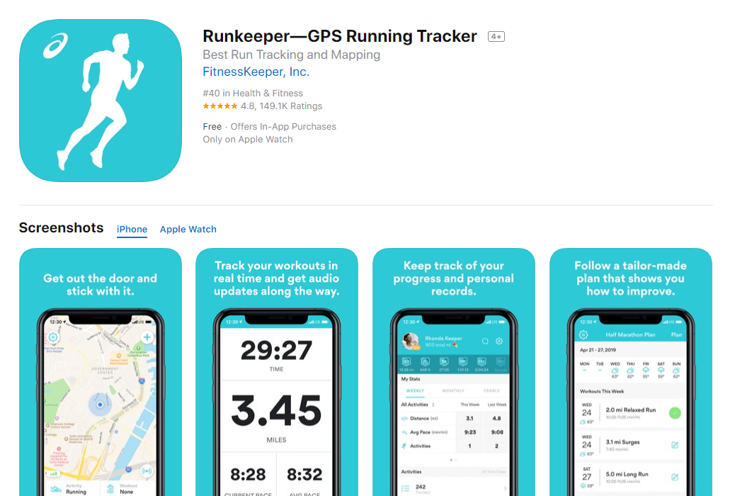 Gps run tracker on sale app