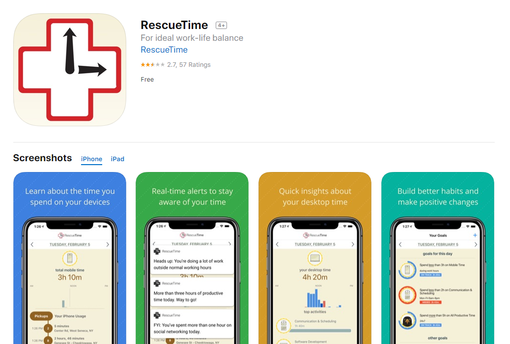 rescuetime pricing