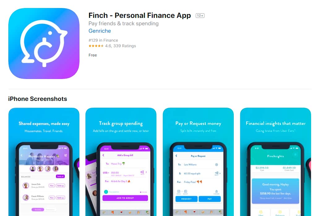 Finch_Personal_Finance_App