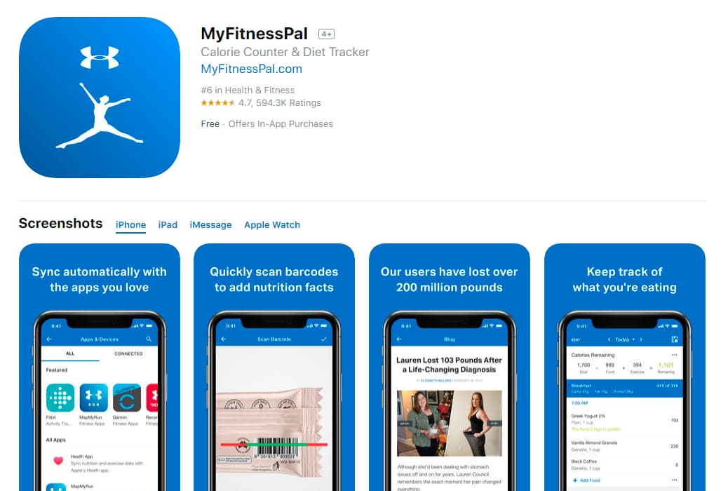 Conheça o MyFitnessPal, app que te ajuda a contar caloria e perder peso -  Blog Bodytech