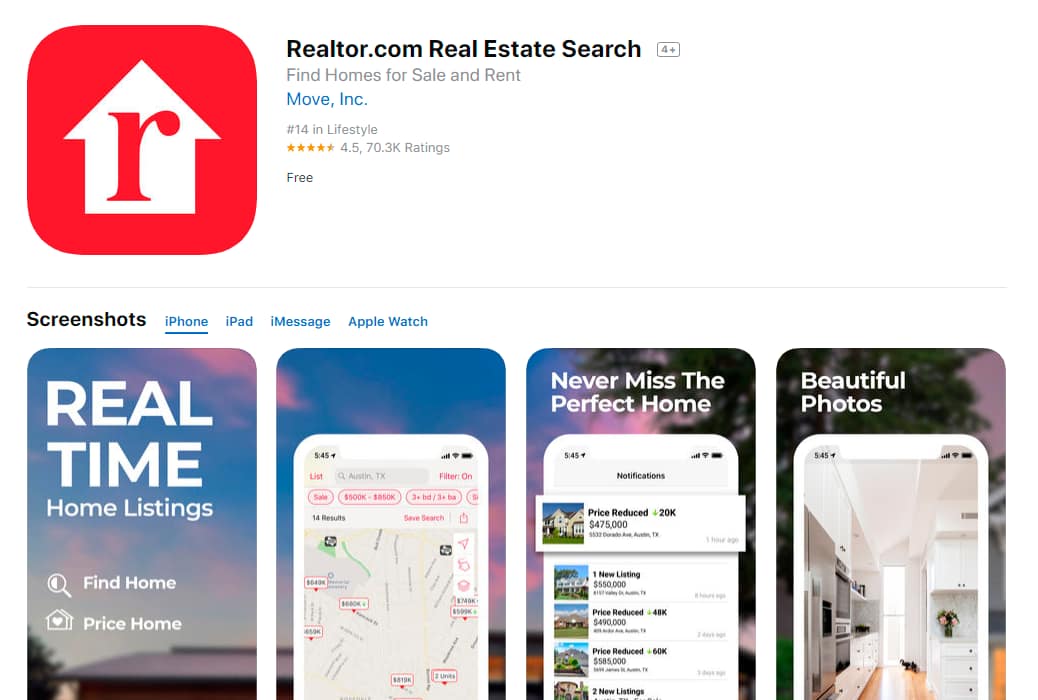 Top Real Estate Searches