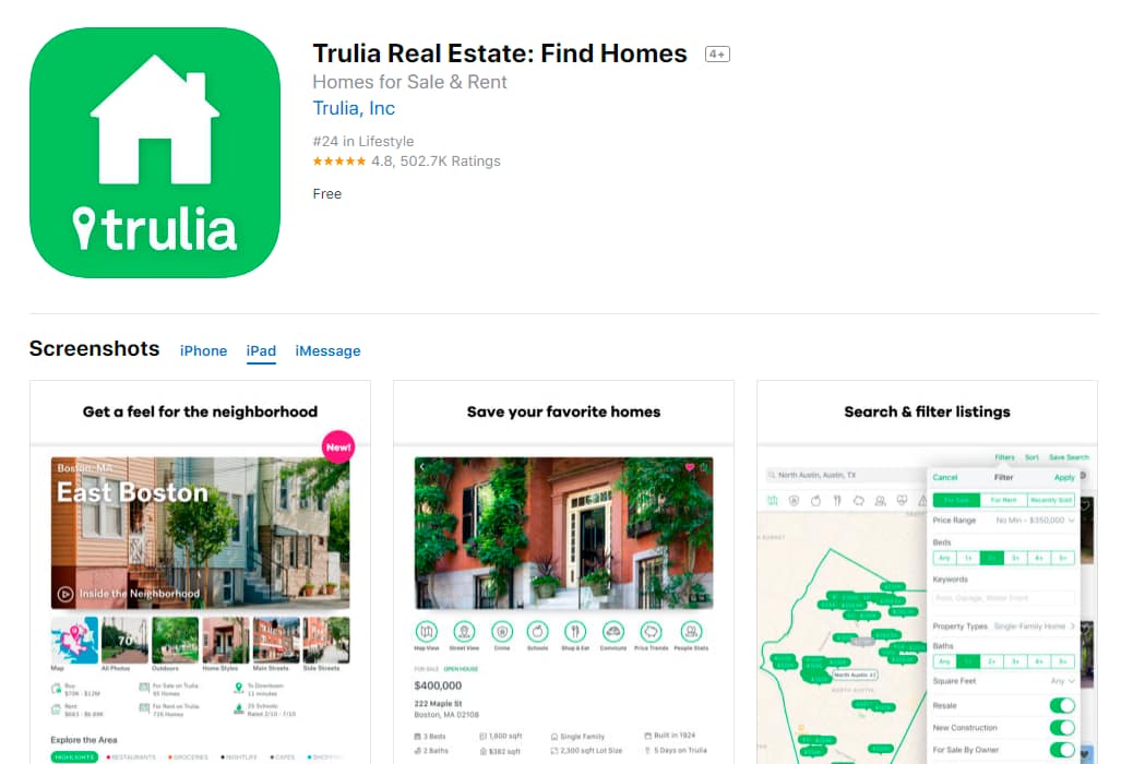 Trulia_Real_Estate_Find_Homes