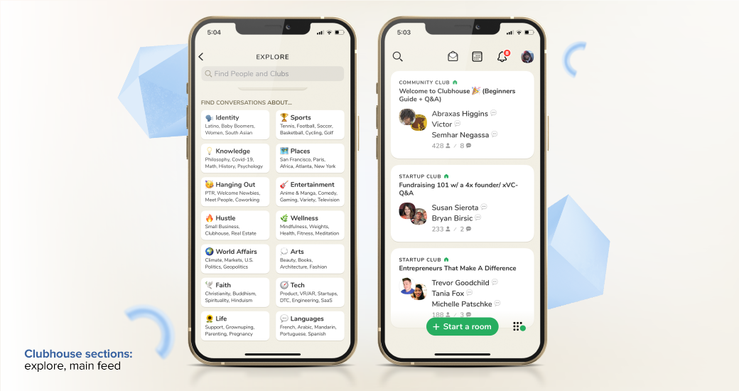 Clubhouse-App-Features-main-feed