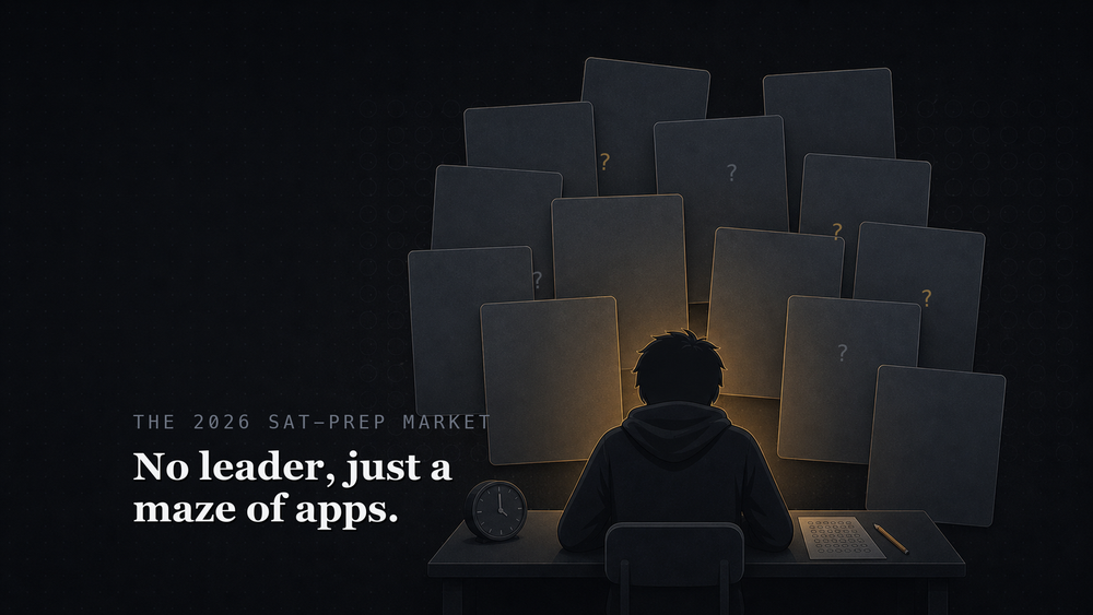 Who Actually Leads SAT Prep in 2026? Nobody, and That's the Opening