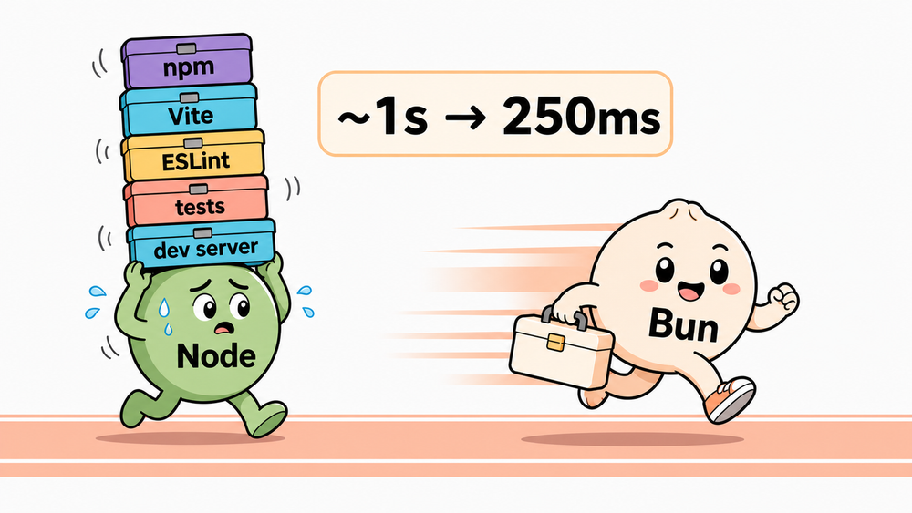 Bun vs Node.js: I Swapped a Real TypeScript Project to Bun