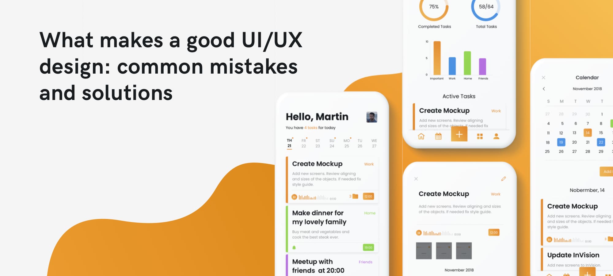 What Makes a Good UI/UX Design: Common Mistakes and Solutions